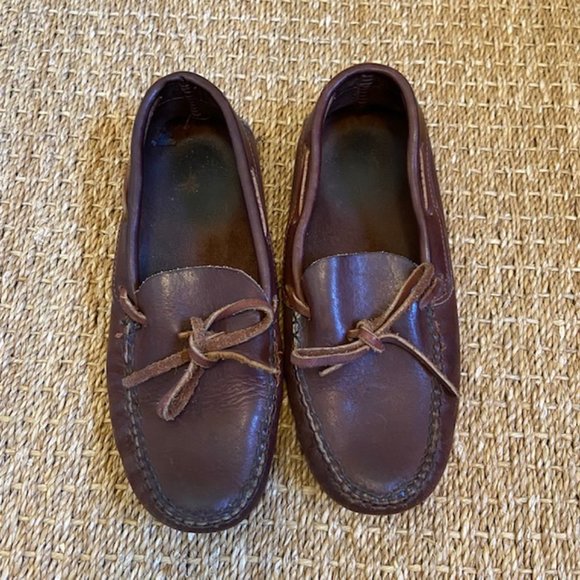 Vintage Leather Mocassins - Dark Brown - Picture 1 of 9